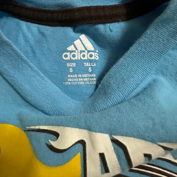 Bundle of (3) Boys Long Sleeve Shirts (adidas, Tommy Hilfiger, Carter’s) Size 5 - Picture 5 of 8